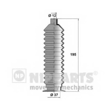 Комплект пылника рулевого управления NIPPARTS J2847003