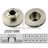 Тормозной диск NIPPARTS J3301086