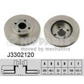 Тормозной диск NIPPARTS J3302120