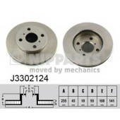 Тормозной диск NIPPARTS J3302124