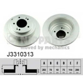 Тормозной диск NIPPARTS J3310313