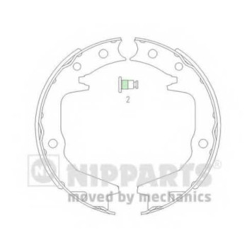 Комплект колодок стояночной тормозной системы NIPPARTS J3505039