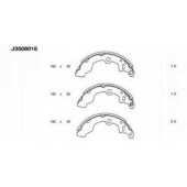 Комплект тормозных колодок для SUZUKI ALTO(HA11,HA12,HA23) <b>NIPPARTS J3508018</b>