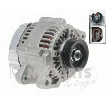 Генератор 80А для TOYOTA COROLLA, ECHO, VIOS/YARIS, YARIS <b>NIPPARTS J5112106</b>