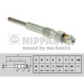 Свеча накаливания NIPPARTS J5714000