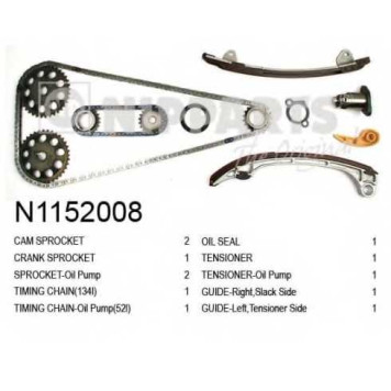 Комплект цели привода распредвала NIPPARTS N1152008