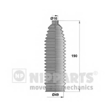 Комплект пылника рулевого управления NIPPARTS N2840910