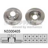 Тормозной диск NIPPARTS N3300405