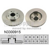 Тормозной диск NIPPARTS N3300915
