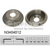 Тормозной барабан NIPPARTS N3404012