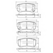 Колодки тормозные дисковые для HYUNDAI i10(PA) / KIA PICANTO(BA,TA) <b>NIPPARTS N3610313</b>