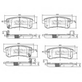 Колодки тормозные дисковые для INFINITI QX56 / NISSAN PATROL(Y62) <b>NIPPARTS N3611058</b>