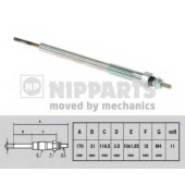 Свеча накаливания NIPPARTS N5715016