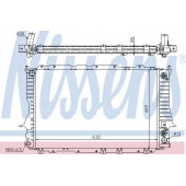 Радиатор охлаждения двигателя NISSENS 60476
