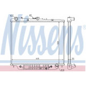 Радиатор охлаждения двигателя NISSENS 60852