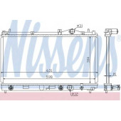Радиатор охлаждения двигателя NISSENS 609941