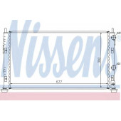 Радиатор охлаждения двигателя NISSENS 61003