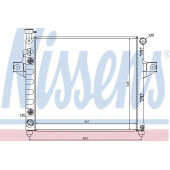 Радиатор охлаждения двигателя NISSENS 61009
