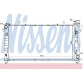 Радиатор охлаждения двигателя NISSENS 61025