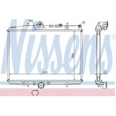 Радиатор охлаждения двигателя NISSENS 61294A