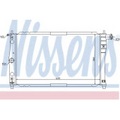 Радиатор охлаждения двигателя NISSENS 61654