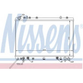 Радиатор охлаждения двигателя NISSENS 61669