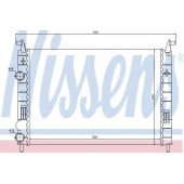Радиатор охлаждения двигателя NISSENS 61683