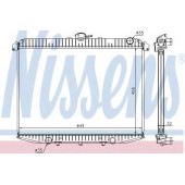 Радиатор охлаждения двигателя NISSENS 62069A