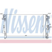 Радиатор охлаждения двигателя NISSENS 62572