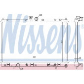 Радиатор охлаждения двигателя NISSENS 628976