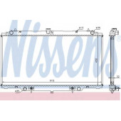 Радиатор охлаждения двигателя NISSENS 62953A