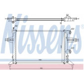 Радиатор охлаждения двигателя NISSENS 63016