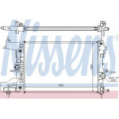 Радиатор охлаждения двигателя NISSENS 630728