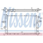 Радиатор охлаждения двигателя NISSENS 63249A