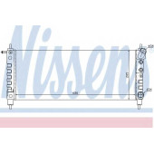 Радиатор охлаждения двигателя NISSENS 63297
