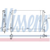 Радиатор охлаждения двигателя NISSENS 637613