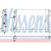 Радиатор охлаждения двигателя NISSENS 63766