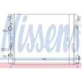 Радиатор охлаждения двигателя NISSENS 63794