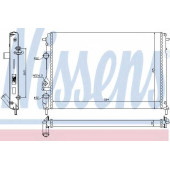 Радиатор охлаждения двигателя NISSENS 63877