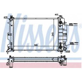 Радиатор охлаждения двигателя NISSENS 64034A