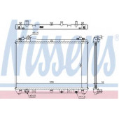 Радиатор охлаждения двигателя NISSENS 64201
