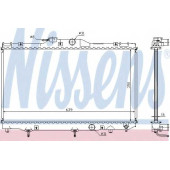 Радиатор охлаждения двигателя NISSENS 646281
