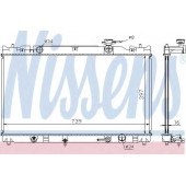 Радиатор охлаждения двигателя NISSENS 646351