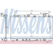 Радиатор охлаждения двигателя NISSENS 646812