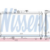 Радиатор охлаждения двигателя NISSENS 64786A