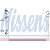 Радиатор охлаждения двигателя NISSENS 65012