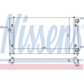 Радиатор охлаждения двигателя NISSENS 651941