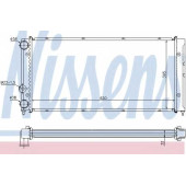 Радиатор охлаждения двигателя NISSENS 65236