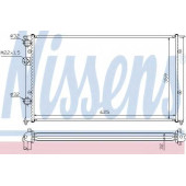 Радиатор охлаждения двигателя NISSENS 652451