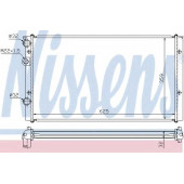 Радиатор охлаждения двигателя NISSENS 65248